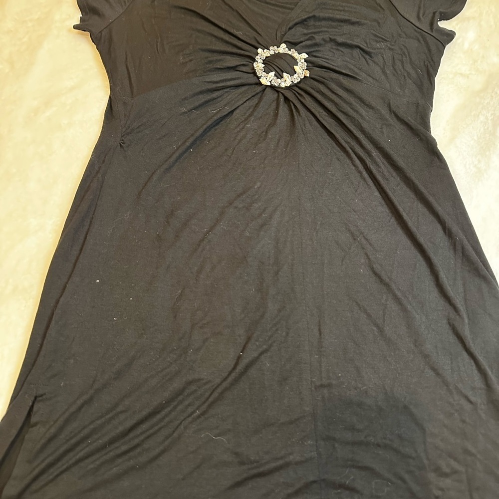 Dotti Black Garment with Blue Label